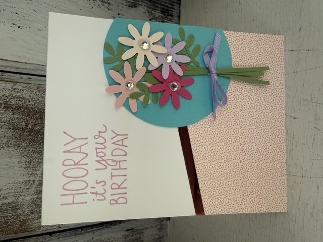 May Blooms card example