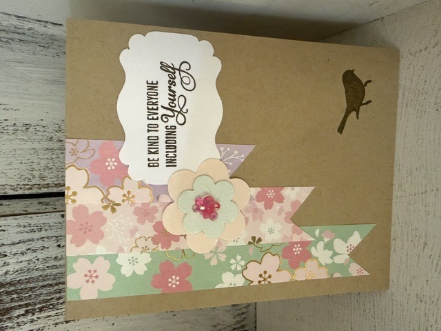 May Blooms card example
