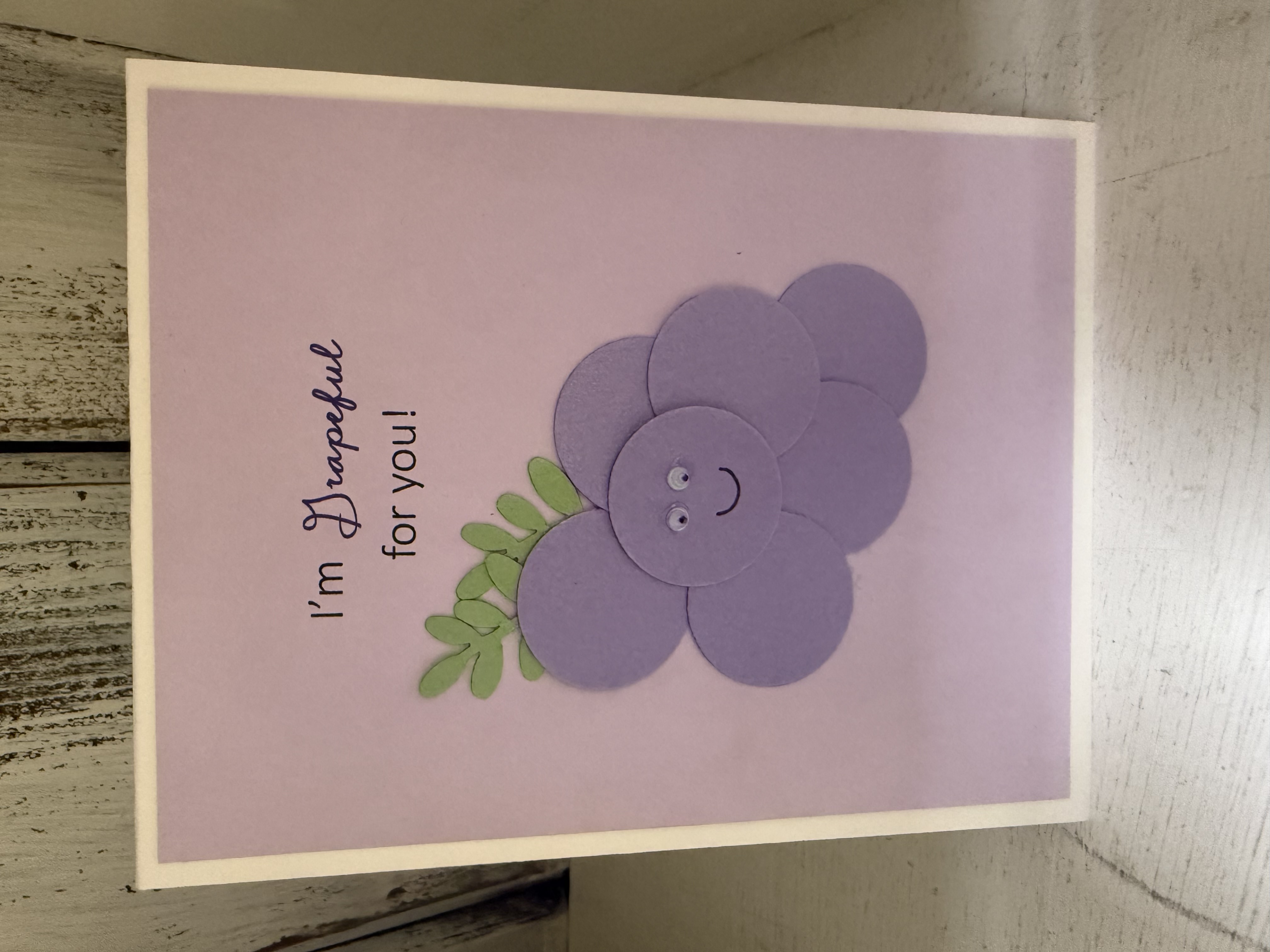 Fruity Fun card example