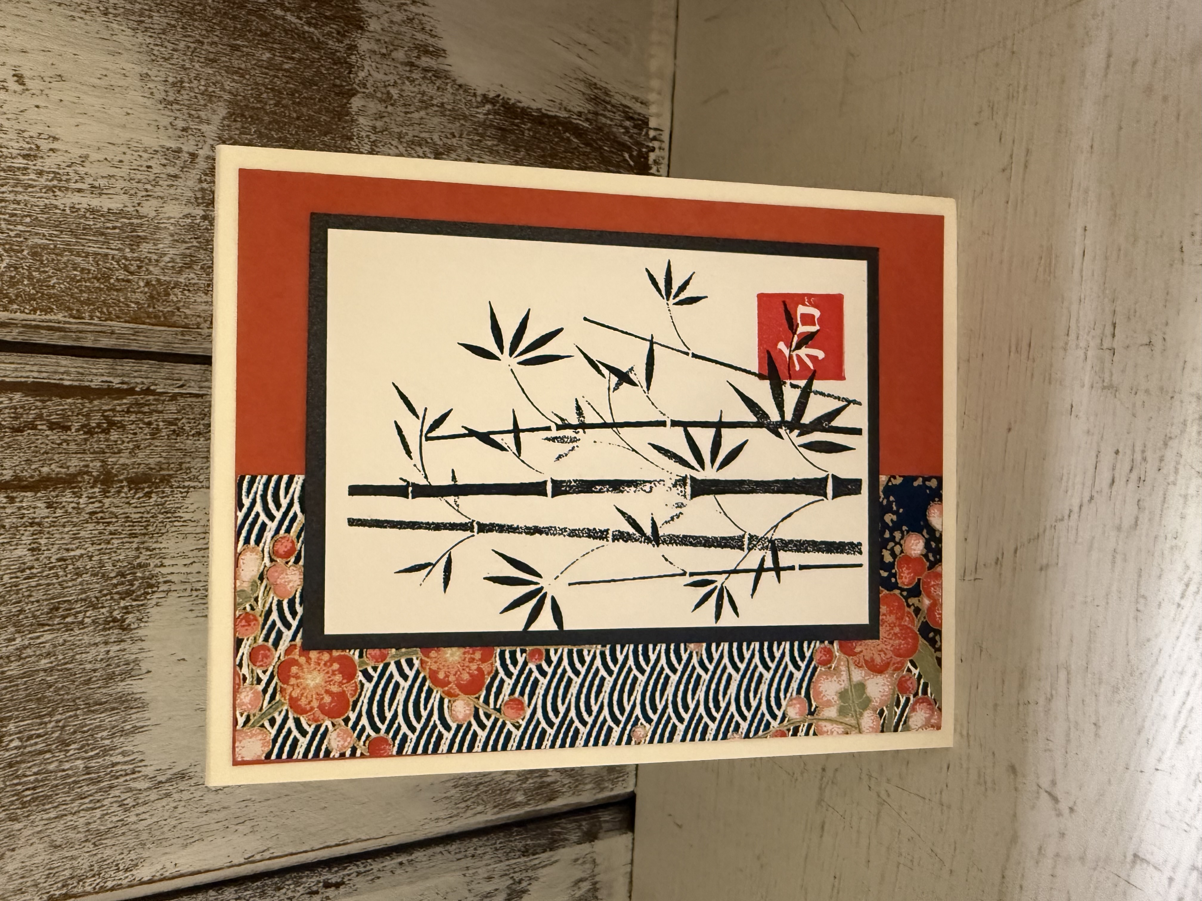 Asian Summer card example