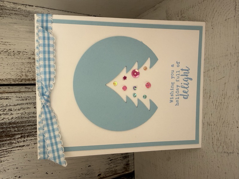Christmas in July card example