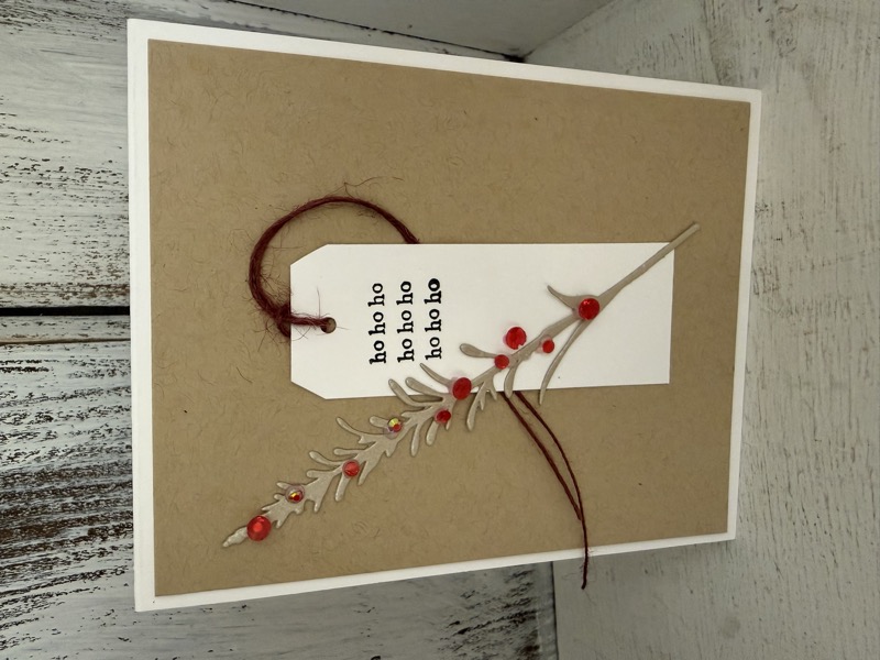 Christmas in July card example